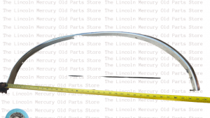 Molding, Wheel Well Opening Passenger Front Fender With Black Paint Stripe- NOS